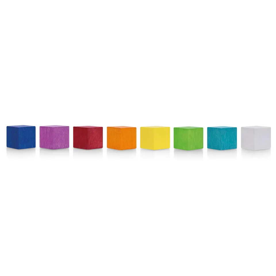 magnetoplan-wood-series-cube-magnete-8-stu00fcck-bunt-20mm-neodym image 1