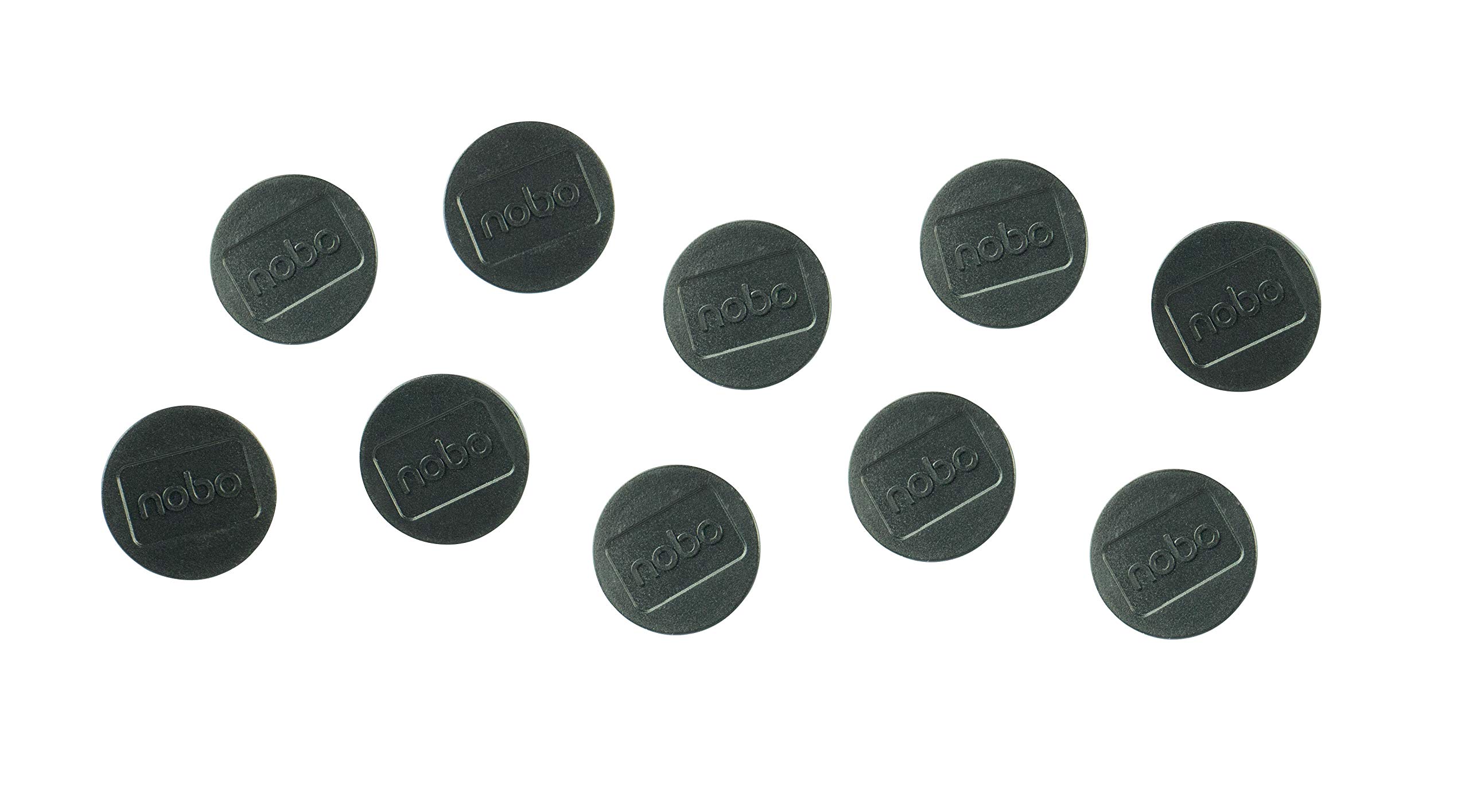 nobo-glide-whiteboard-magnete-32-mm-schwarz-10-st-ck-1915298 image 1