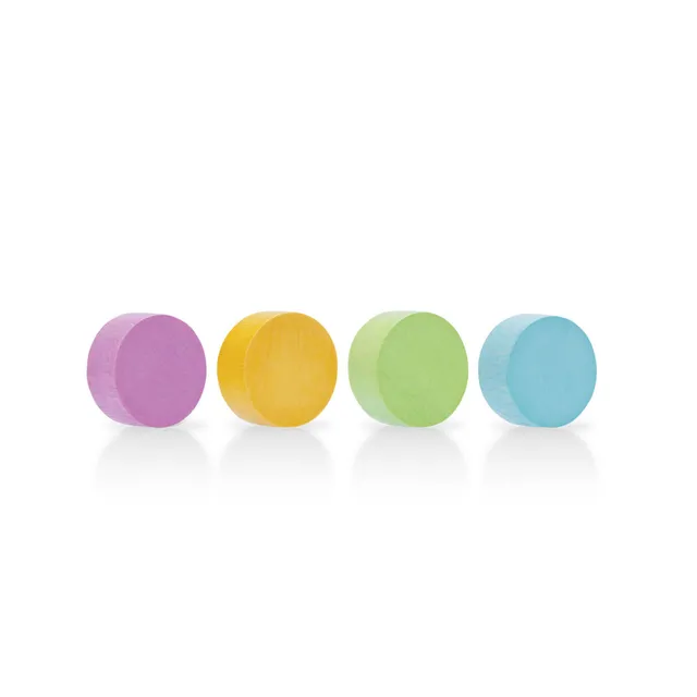 magnetoplan-wood-series-magnete-rund-pastell-4er-set image 1