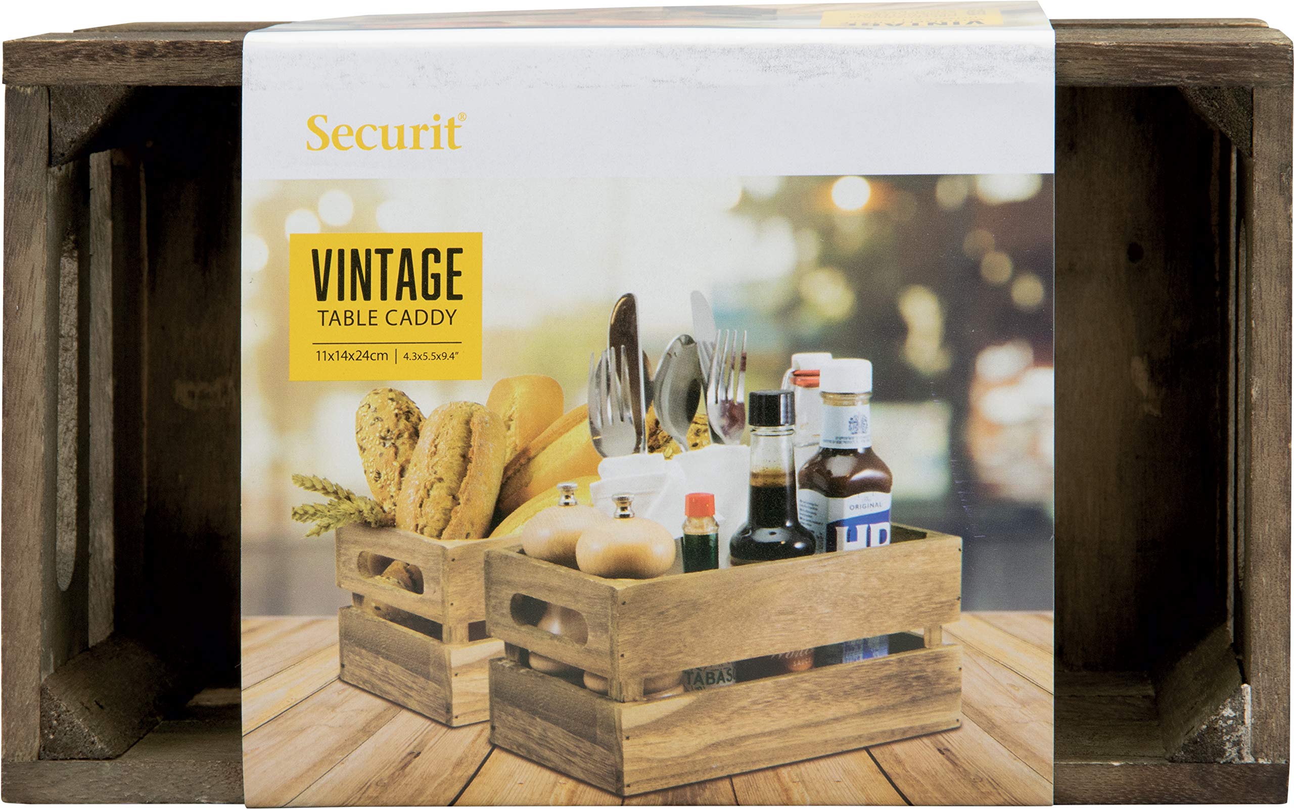 securit-woody-tisch-caddy-klassisch-klein-holz-braun image 6