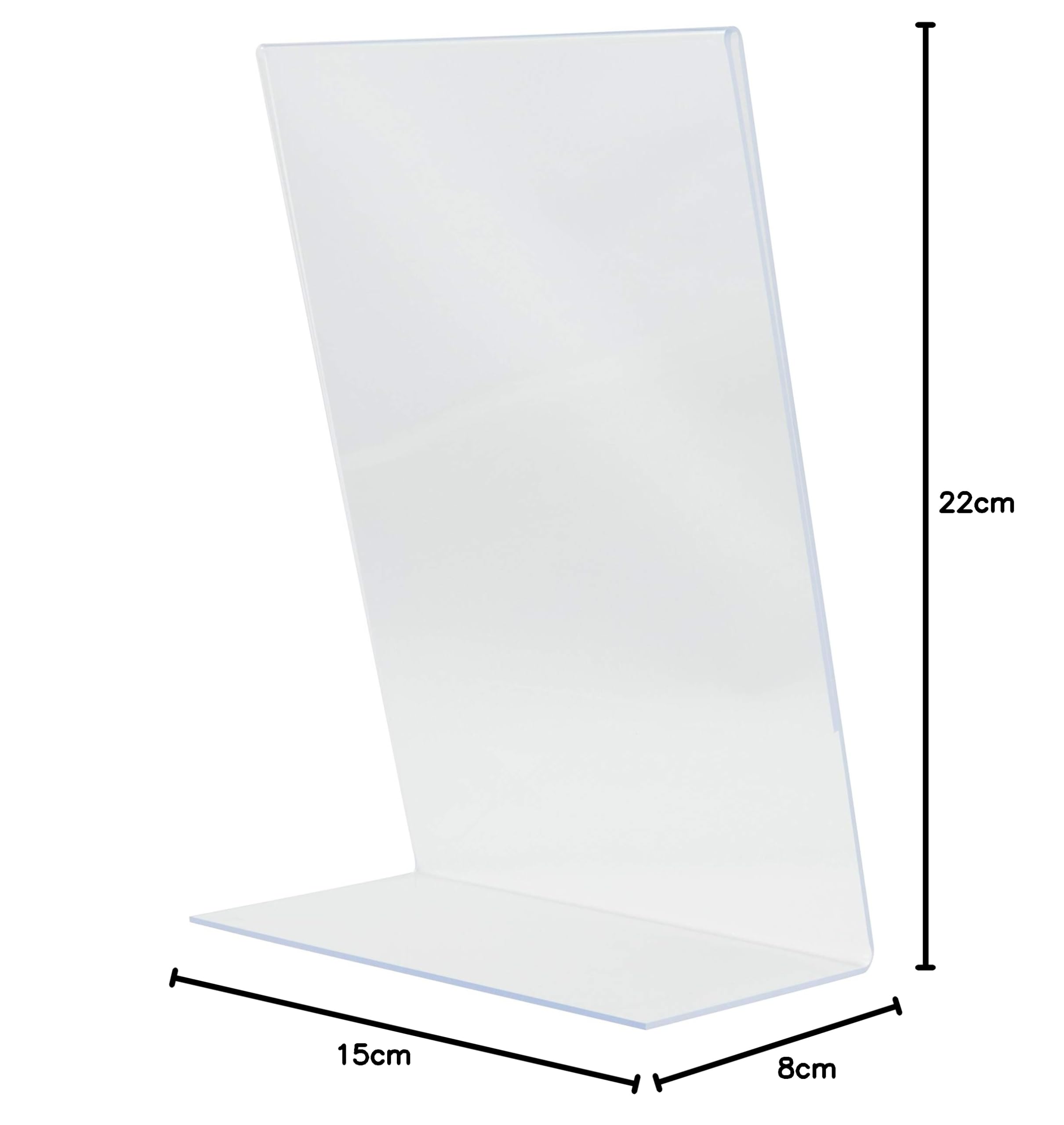 securit-l-shape-a5-posterhalter-l-form-transparent-hochformat image 4