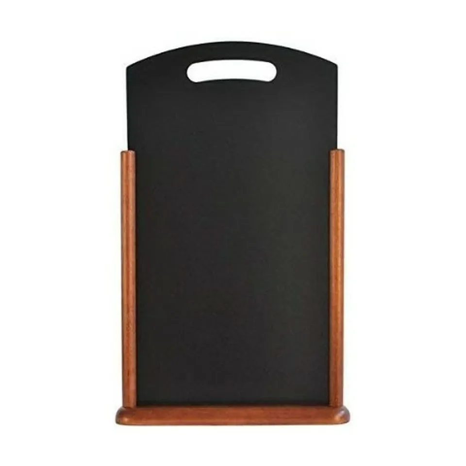 securit-elegant-tischtafel-doppelseitig-47x47-cm-braun-griff image 1