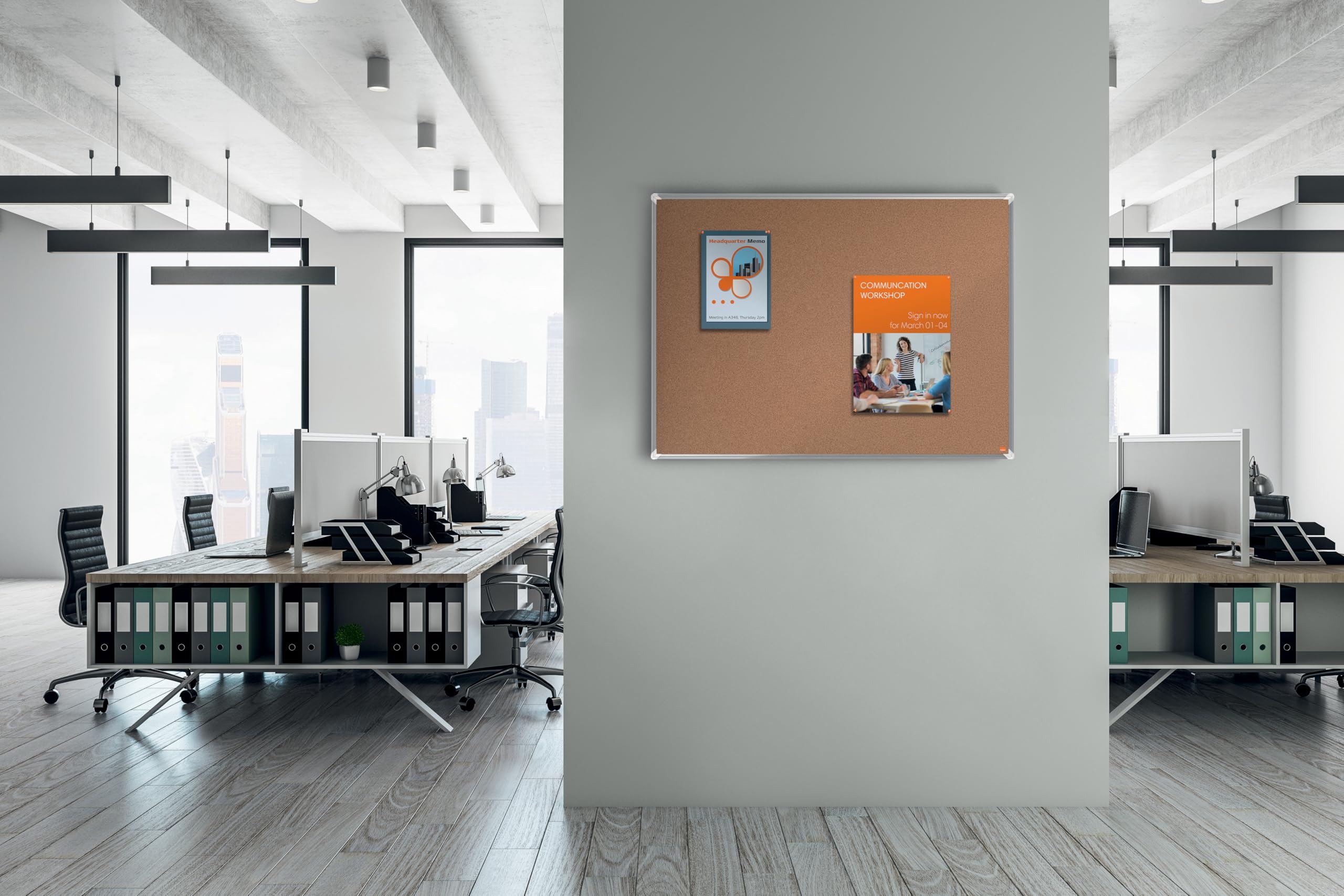 nobo-premium-plus-1915180-kork-notiztafel-60x90-cm-braun image 7