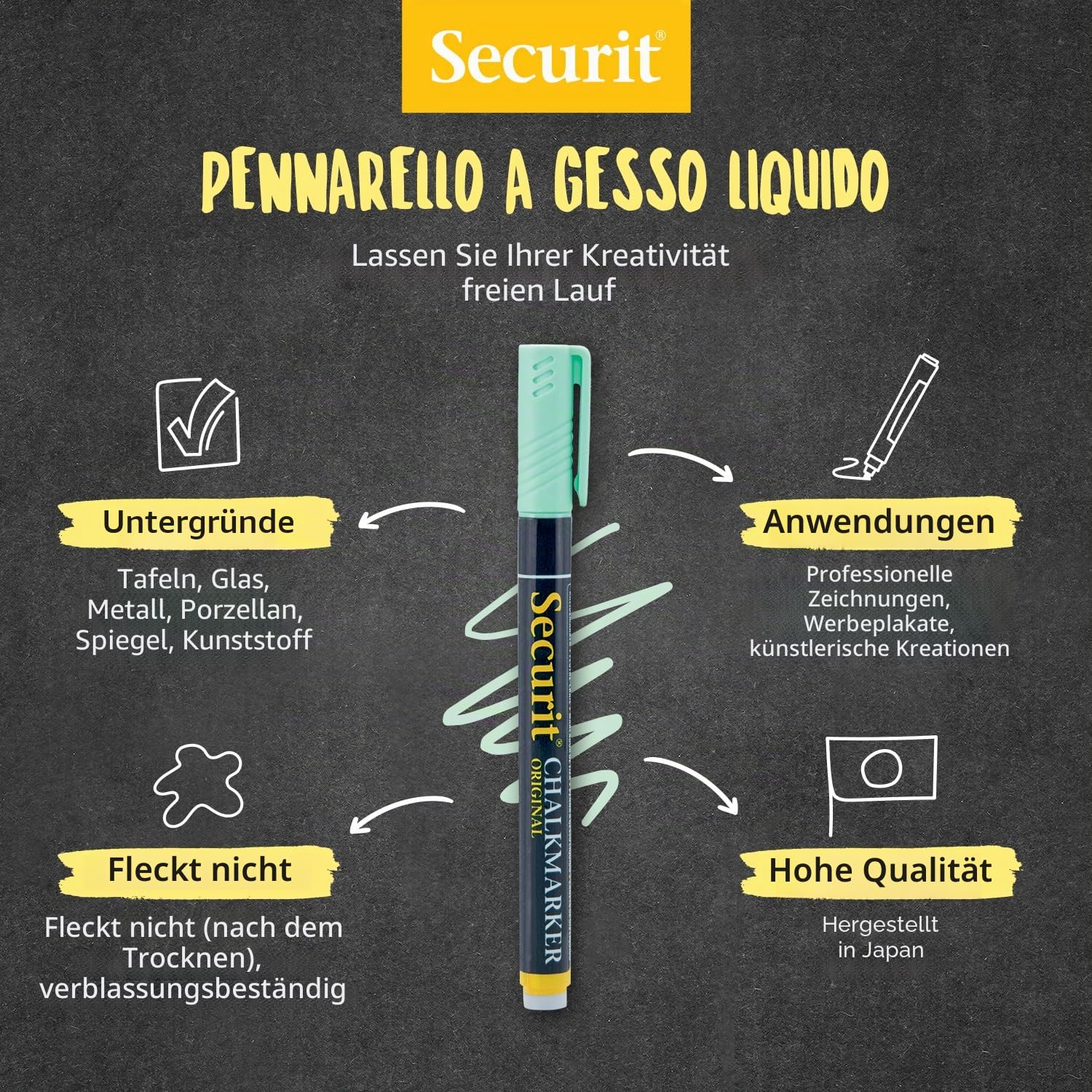 securit-original-kreidemarker-d-nne-spitze-pastell-1er-pack image 2
