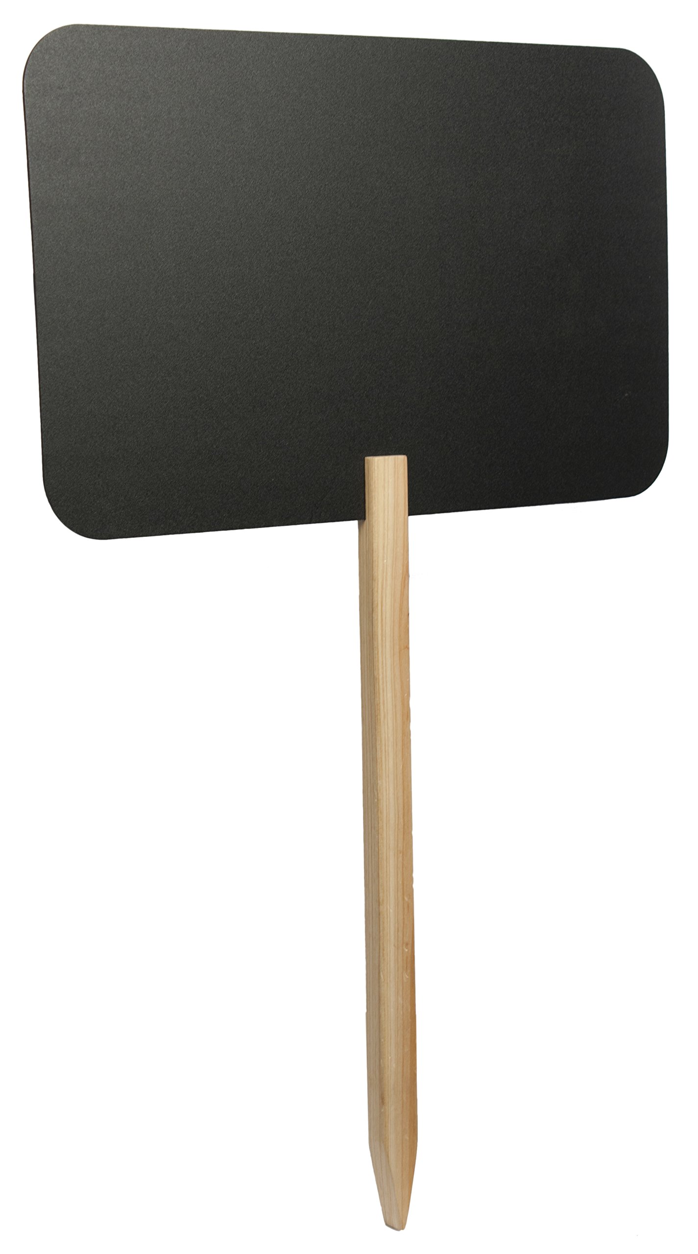 securit-silhouette-hinweisschild-rechteckig-holz-mit-stift image 2