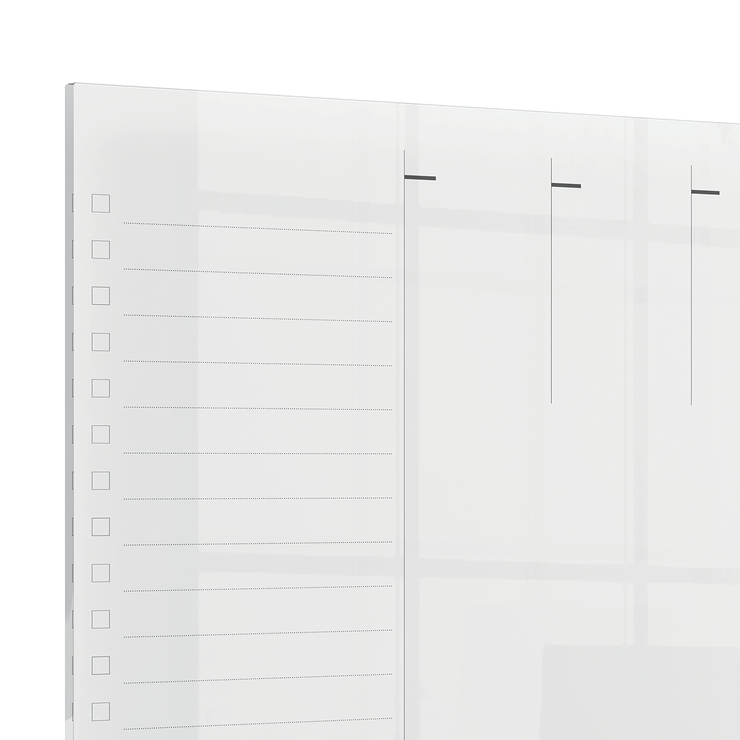 nobo-diamond-glass-1915615-mini-whiteboard-wochenplaner-a3-klar image 5