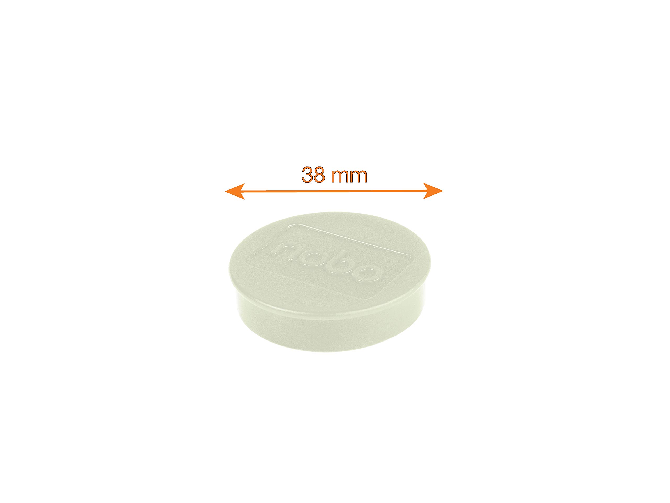 nobo-magnete-wei-38mm-10-st-ck-whiteboard-1915308 image 3