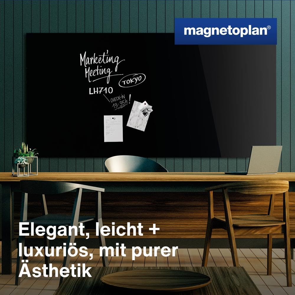 magnetoplan-design-glasboard-2000x1000-schwarz-magnetisch image 3