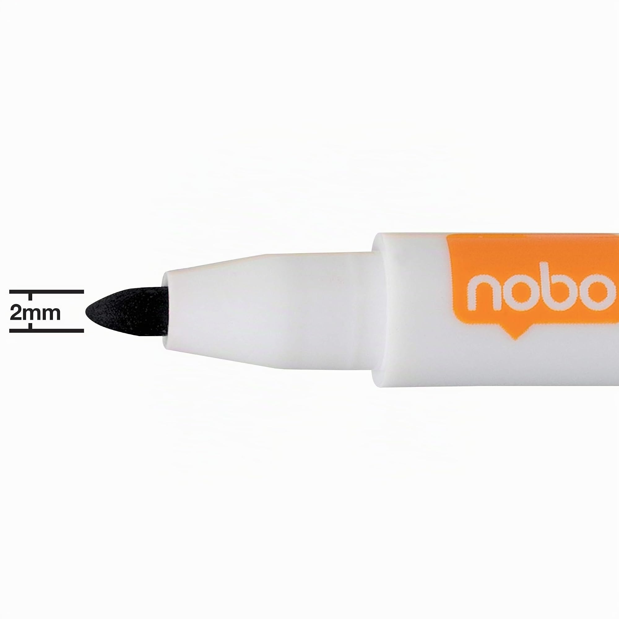nobo-glide-mini-whiteboard-stifte-schwarz-6er-pack image 3