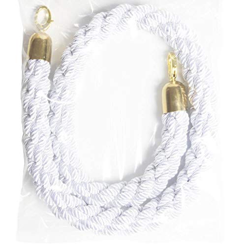 securit-classic-absperrkordel-wei-mit-goldenen-enden-samt image 8