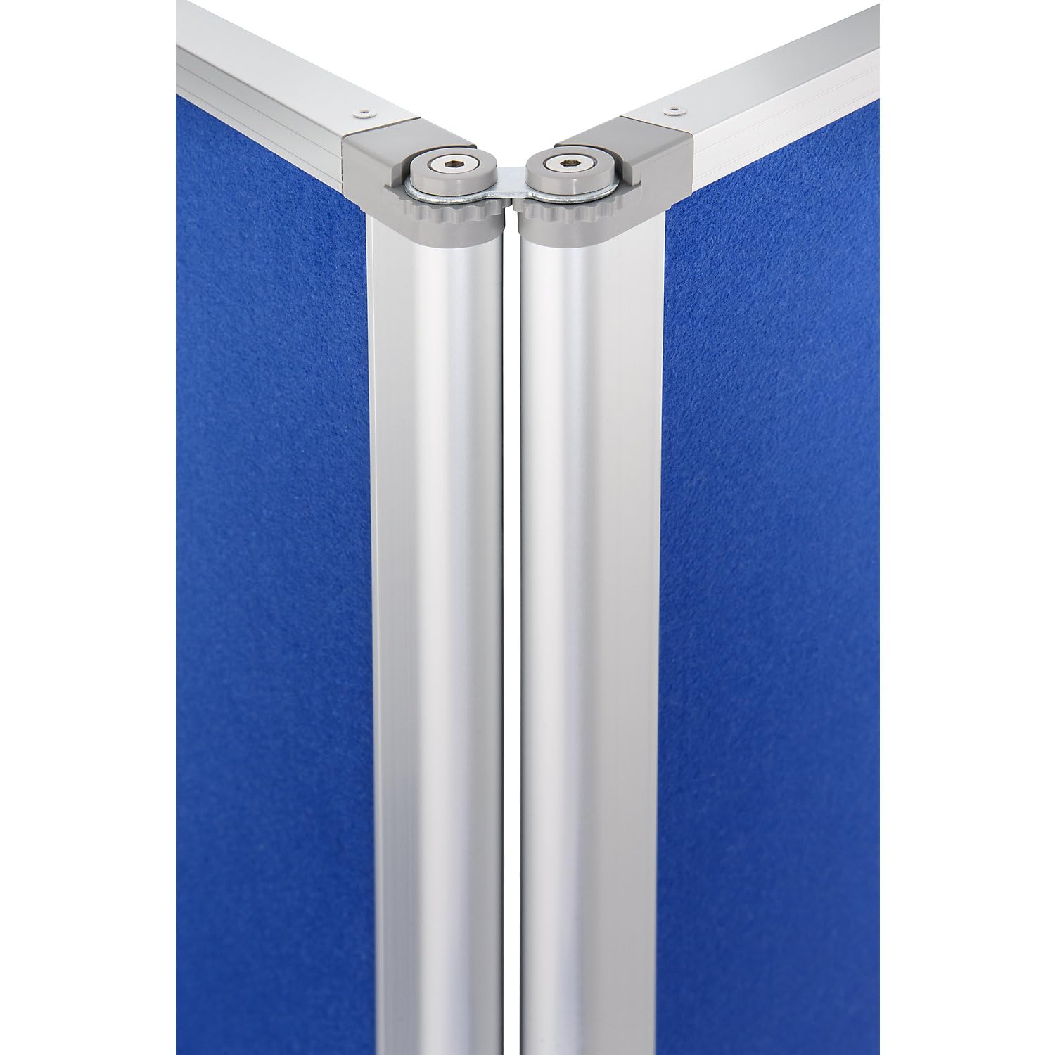 magnetoplan-variopin-faltwand-3-paneel-royalblau-mit-rollen-mobil image 4