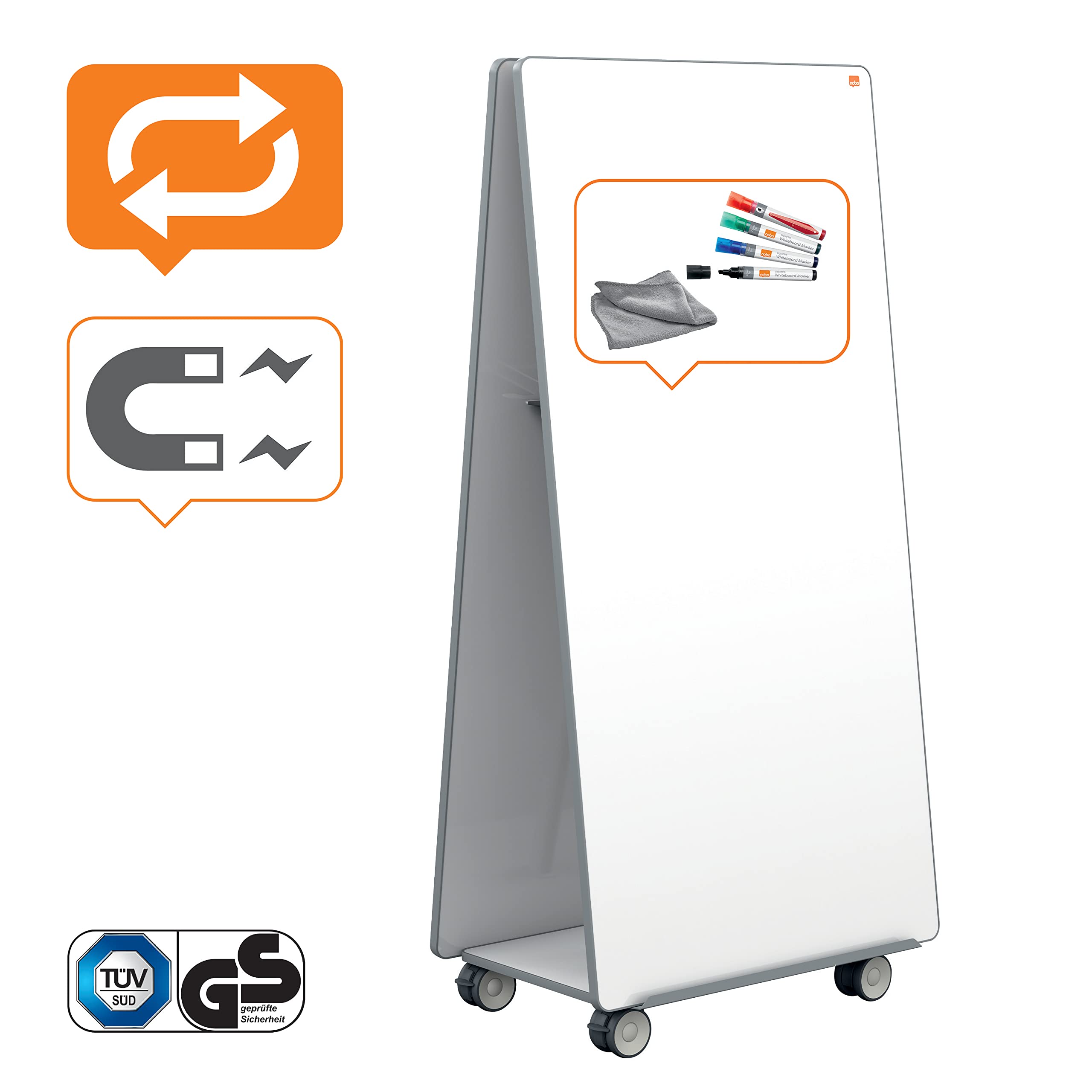 nobo-move-meet-1915560-whiteboard-mobil-90x180-magnetisch image 3