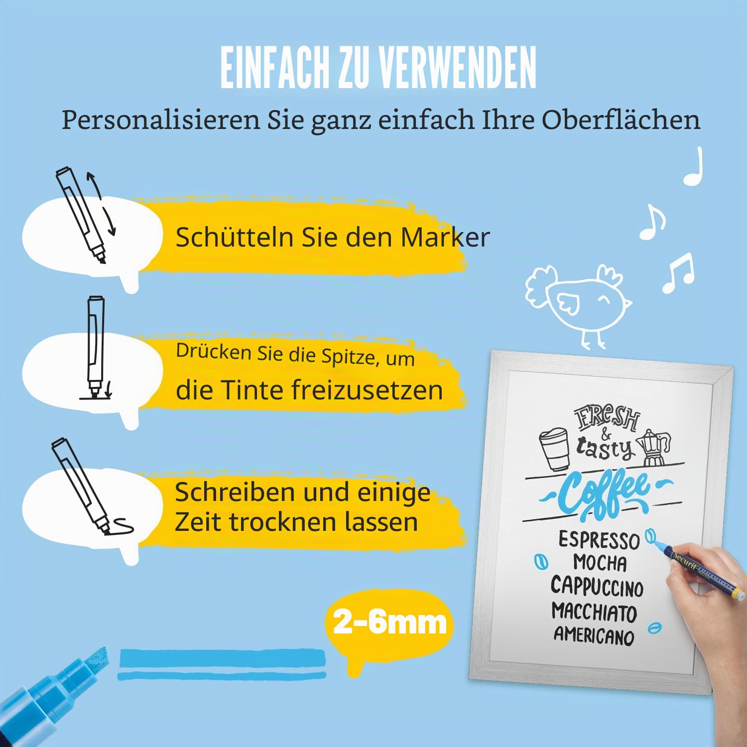 securit-original-kreidemarker-2-6-mm-mehrfarbig-4-st-ck-keilspitze image 4