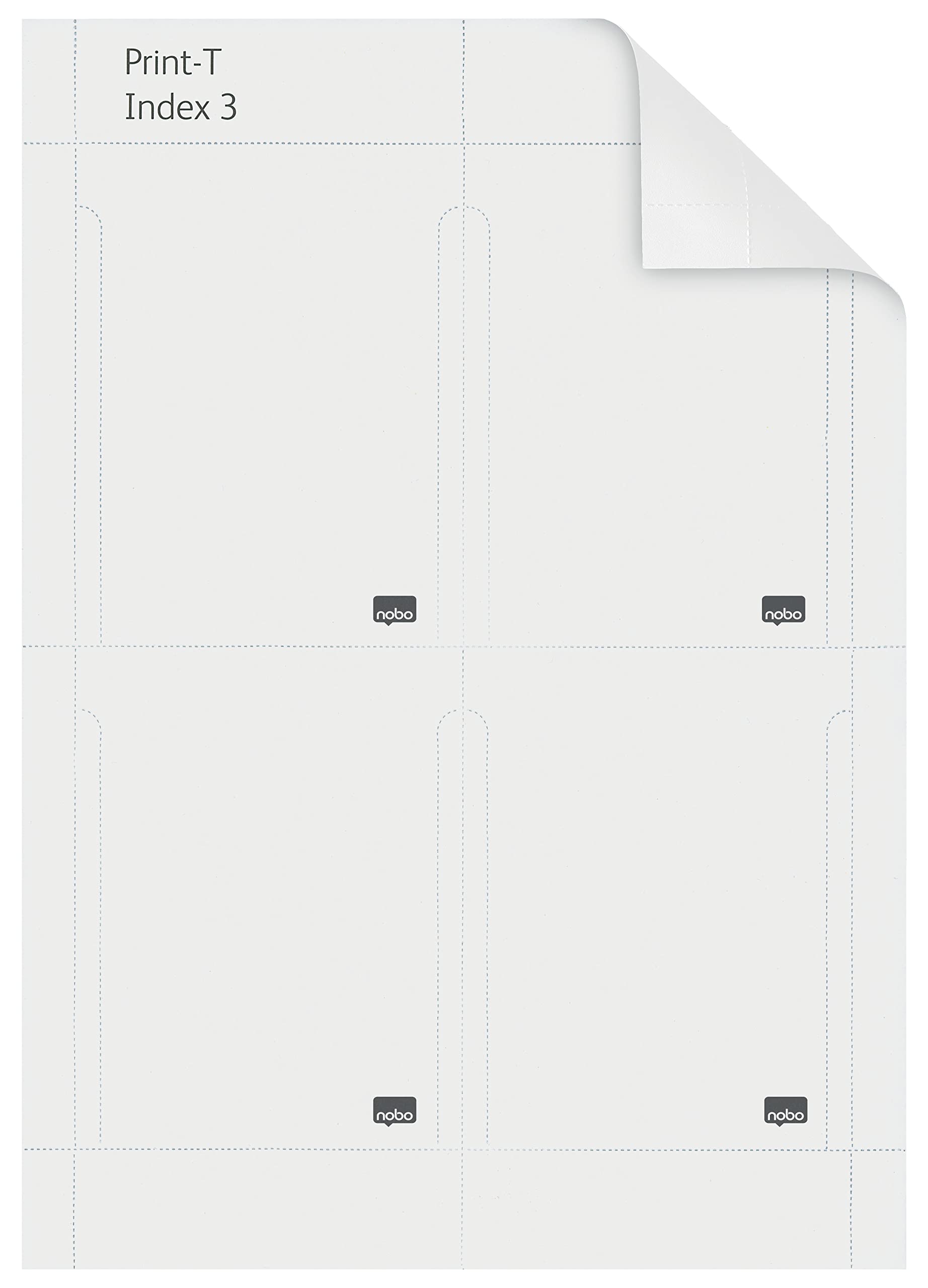 nobo-classic-steel-t-karten-gr-e-3-gelb-80-st-ck image 3