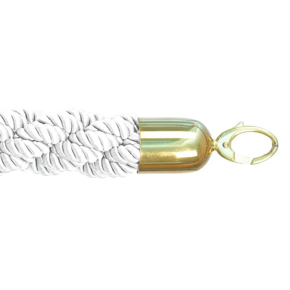 securit-classic-absperrkordel-wei-mit-goldenen-enden-samt image 1