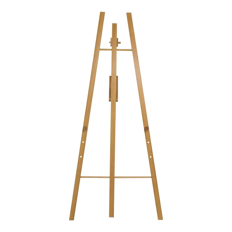 securit-elegant-tisch-kreidetafel-staffelei-teak-holz image 1