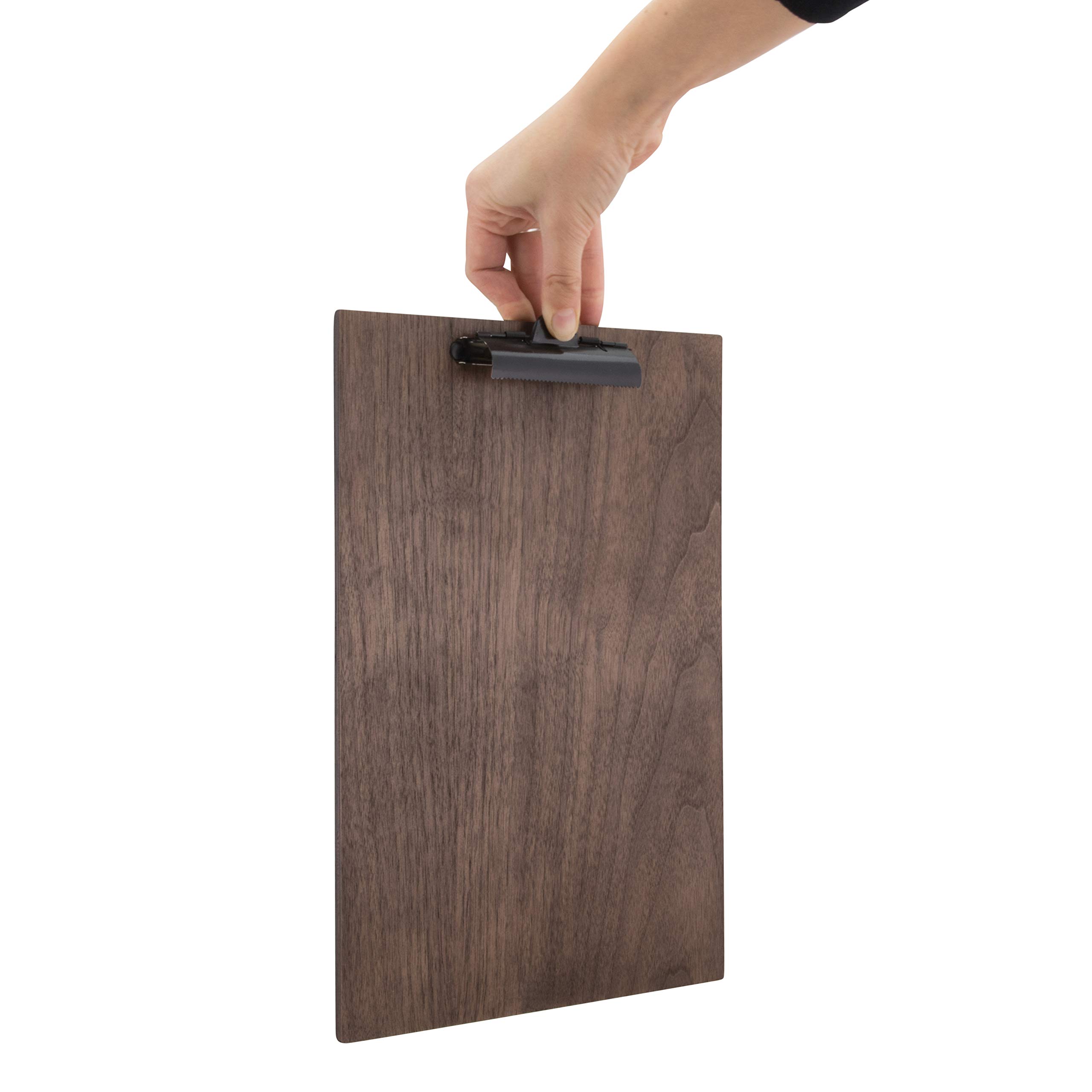 securit-woody-speisekarte-klemmbrett-a4-walnuss image 4