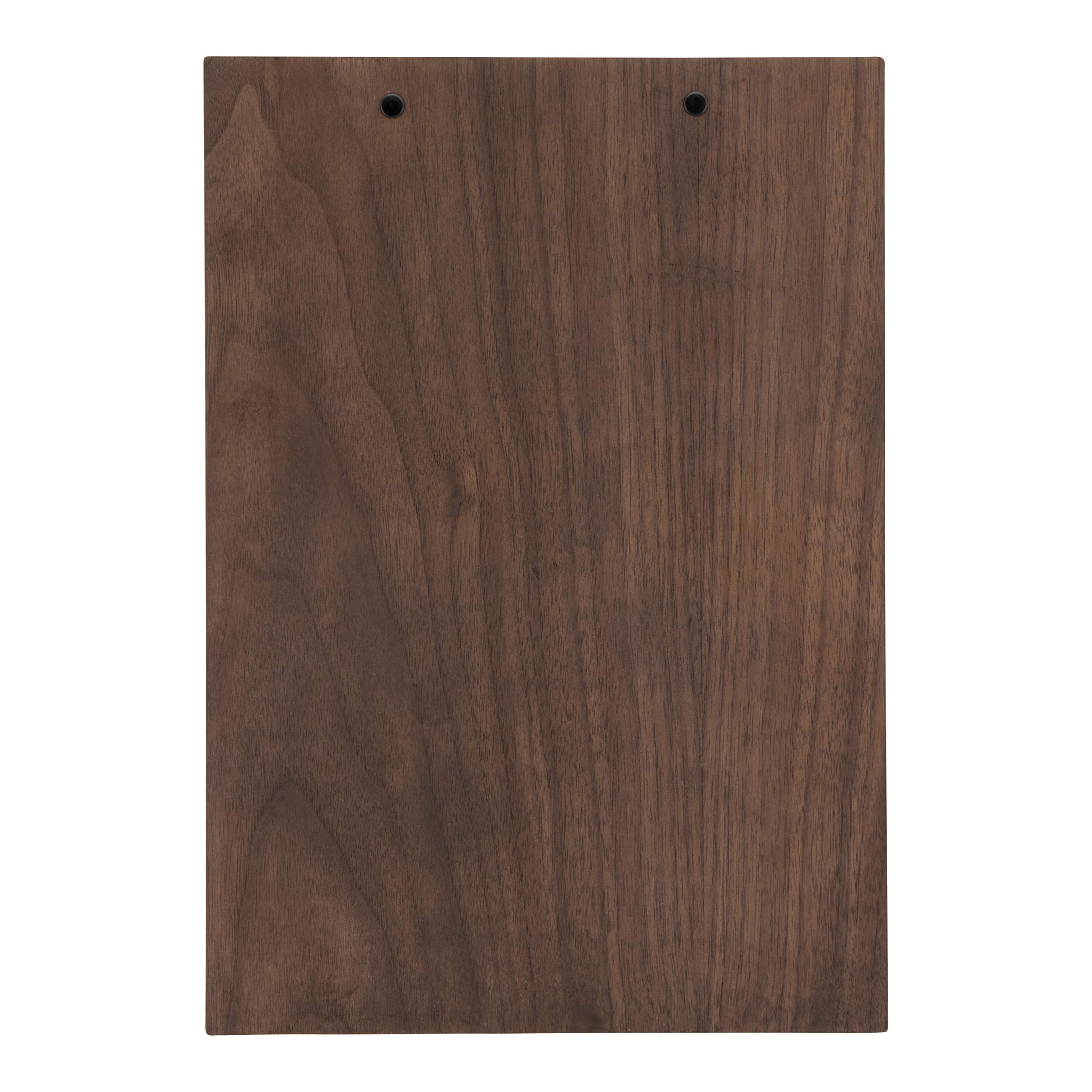 securit-woody-speisekarte-klemmbrett-a4-walnuss image 3