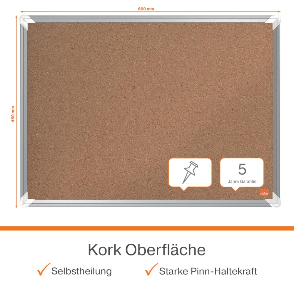 nobo-premium-plus-1915179-kork-notiztafel-45x60-cm-braun image 3