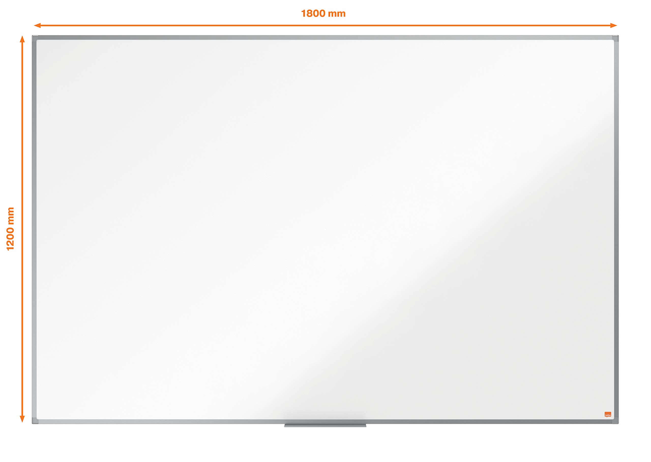 nobo-essence-1915208-whiteboard-melamin-wei-120x180-cm-alurahmen image 3