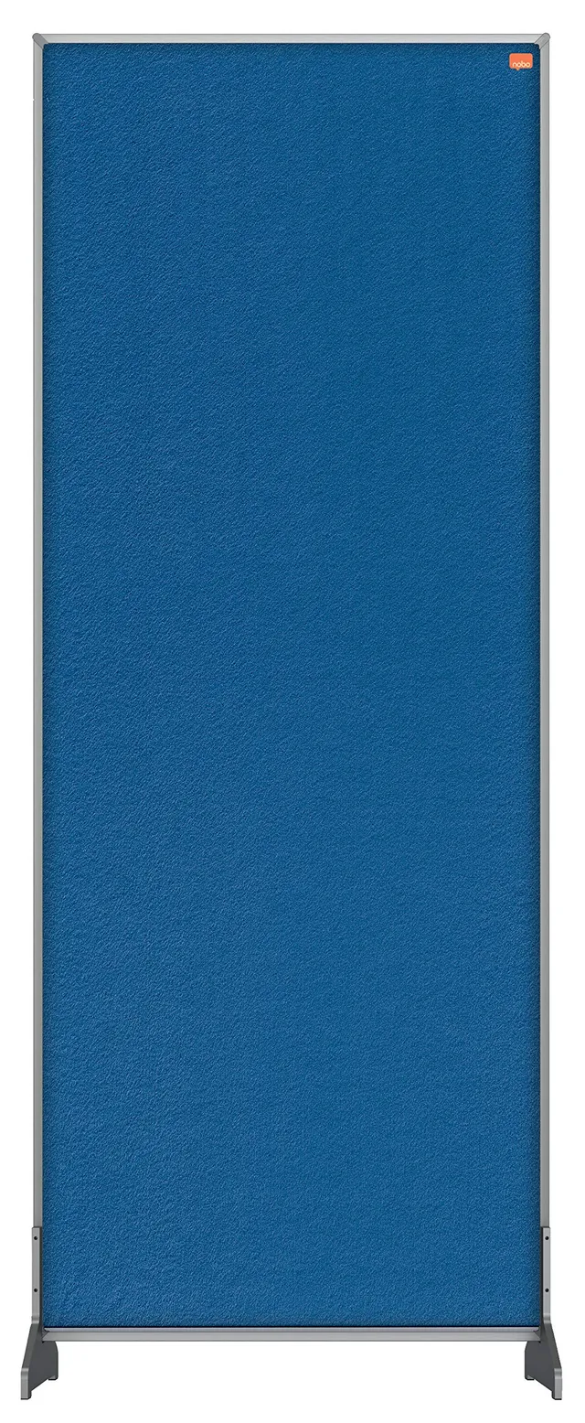 nobo-impression-pro-trennwand-filz-blau-40x100cm-1915509 image 1
