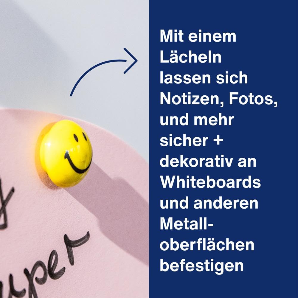 magnetoplan-discofix-smiley-magnete-30mm-6-st-ck-gelb image 3