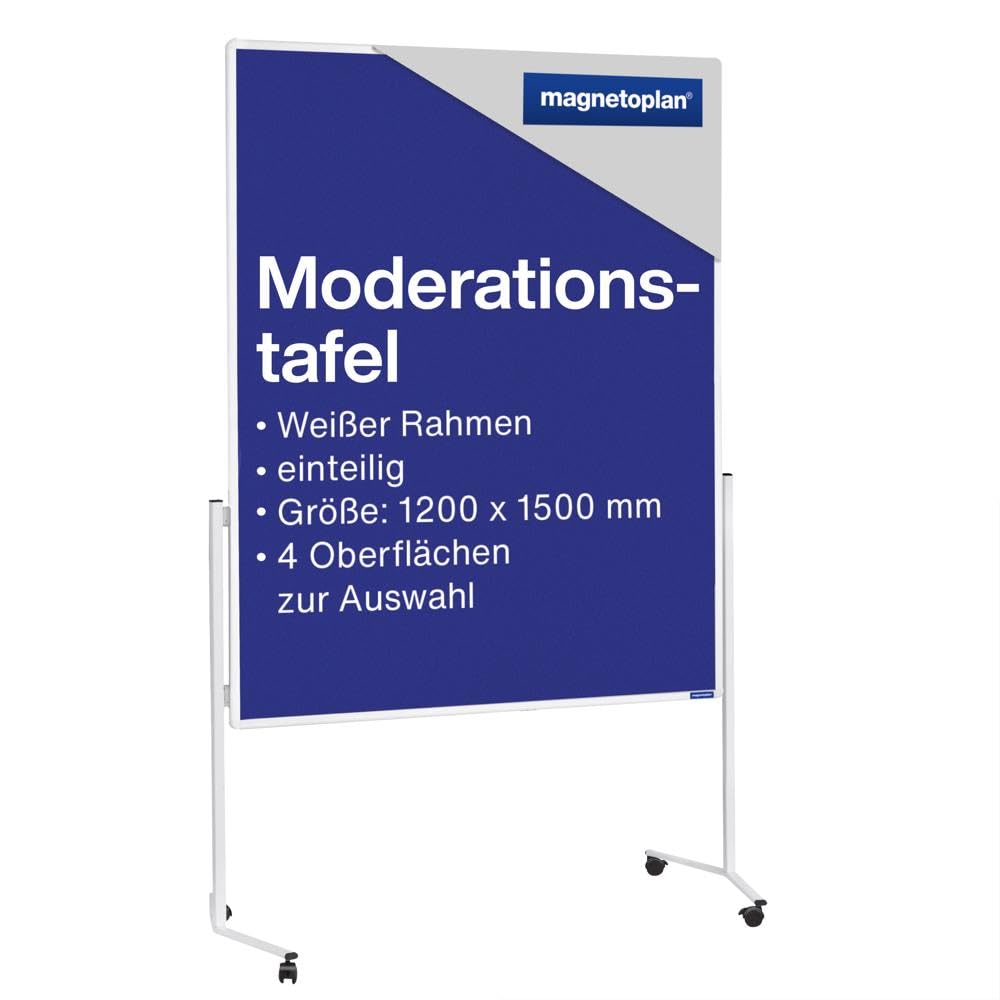 magnetoplan-evolution-moderationstafel-grau-120x150-cm-mobil image 6