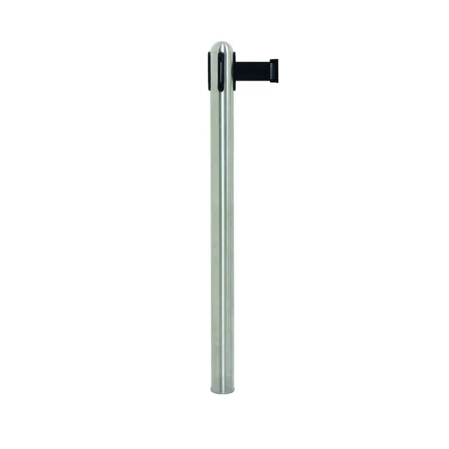 securit-retractable-absperrpfosten-schwarz-100-cm-nylonband image 1