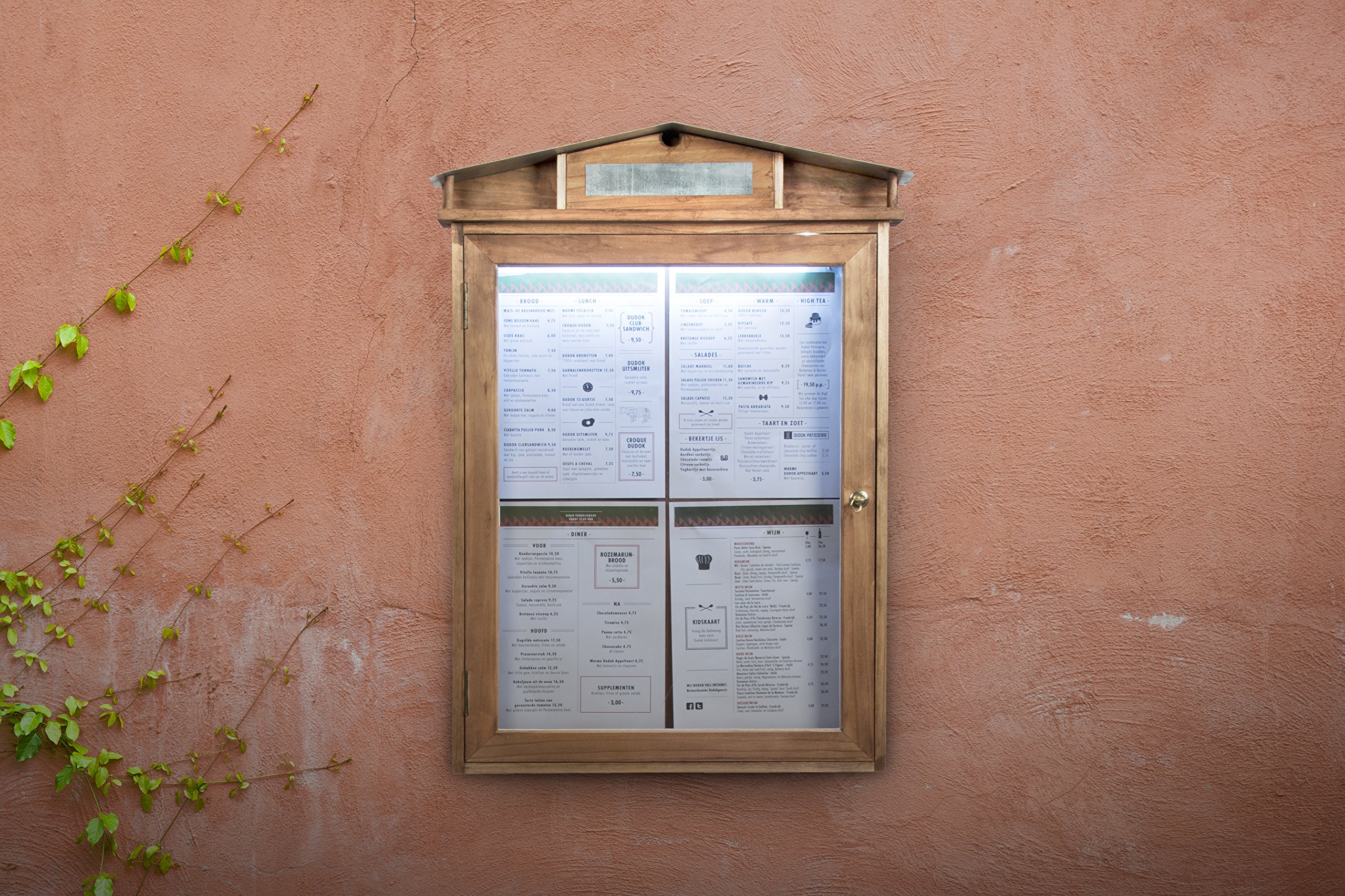 securit-universal-schaukasten-rustic-4x-a4-mahagoni-led image 6