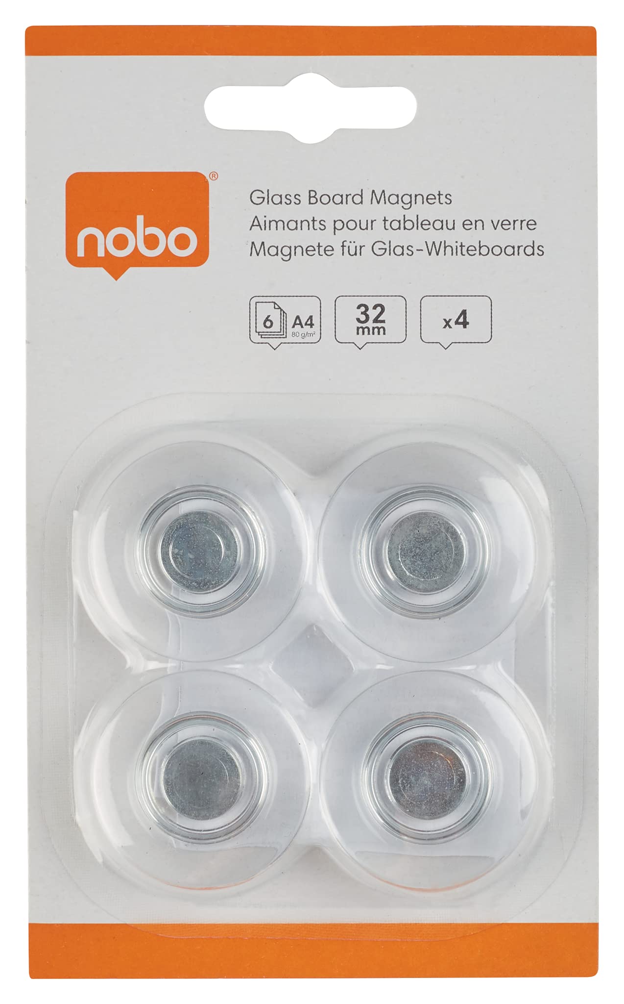 nobo-glide-glasboard-magnete-32mm-transparent-4-st-ck image 5
