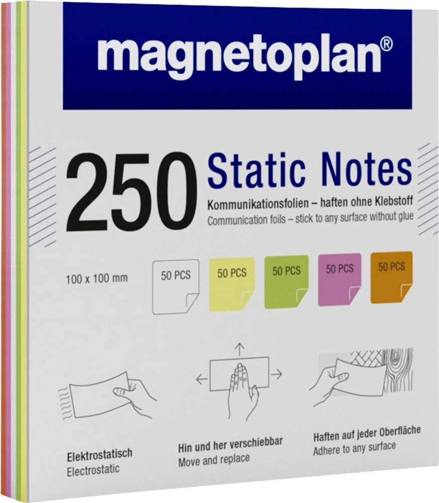 magnetoplan-takkis-statik-notes-100x100mm-250-stk-sortiert image 1