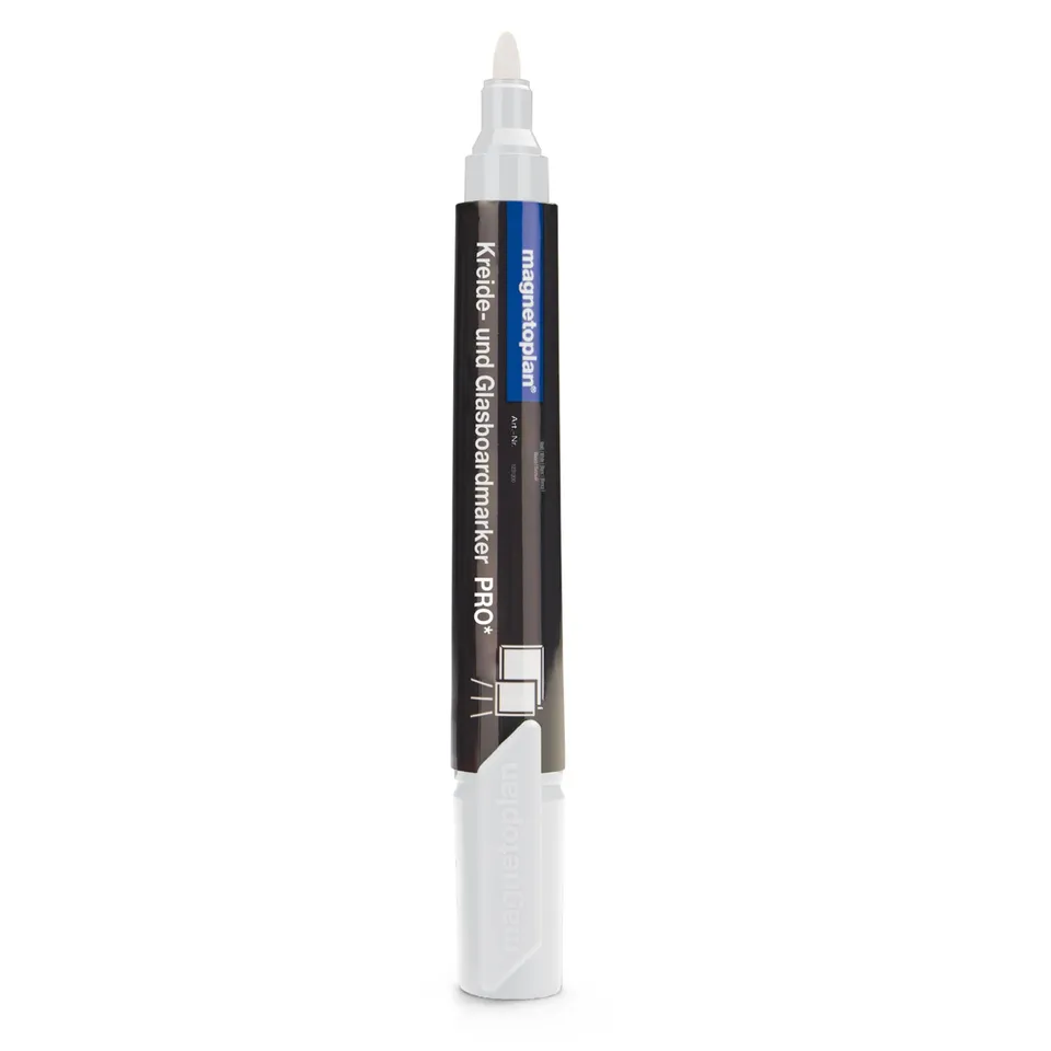 magnetoplan-pro-kreidemarker-wei-4er-set-glasboardmarker image 1