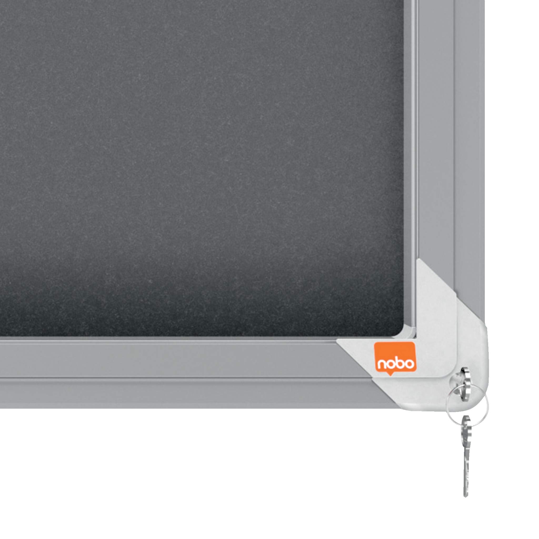 nobo-premium-plus-1915338-schaukasten-18x-a4-filz-grau image 4