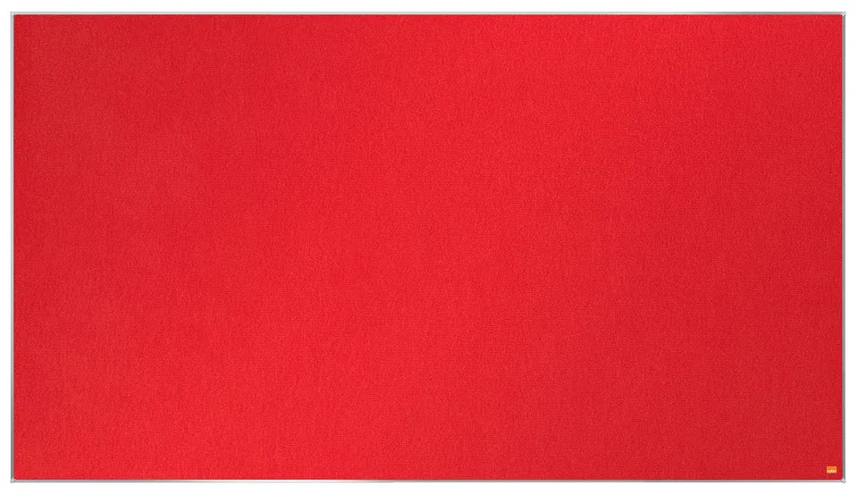 nobo-impression-pro-1915422-filz-notiztafel-155x87-cm-rot image 1