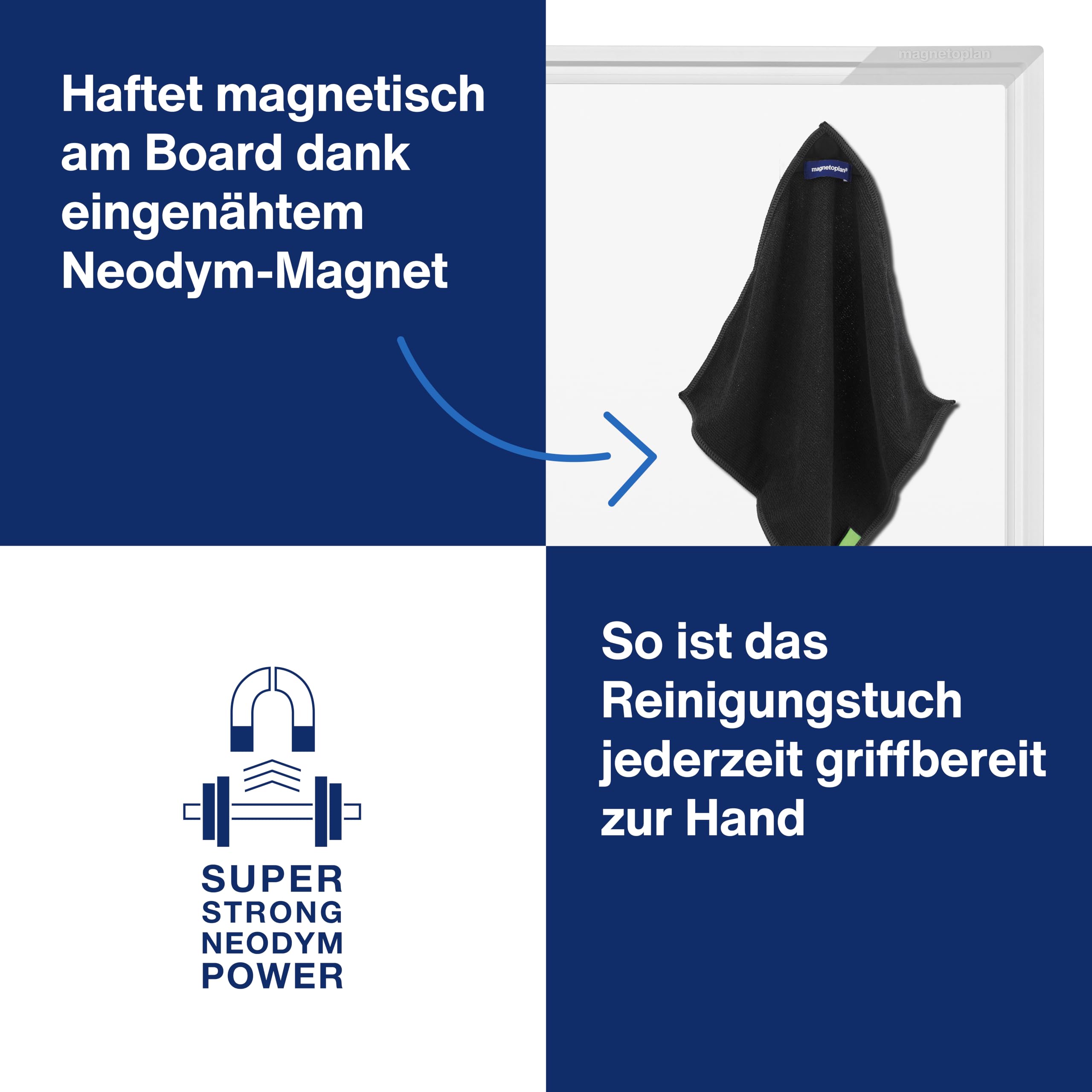 magnetoplan-pro-magnetocleaner-reinigungstuch-schwarz-30x30 image 3
