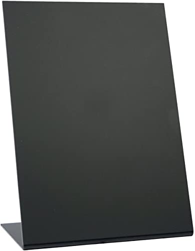 securit-l-shape-tischtafel-a5-acryl-schwarz-3er-set image 2