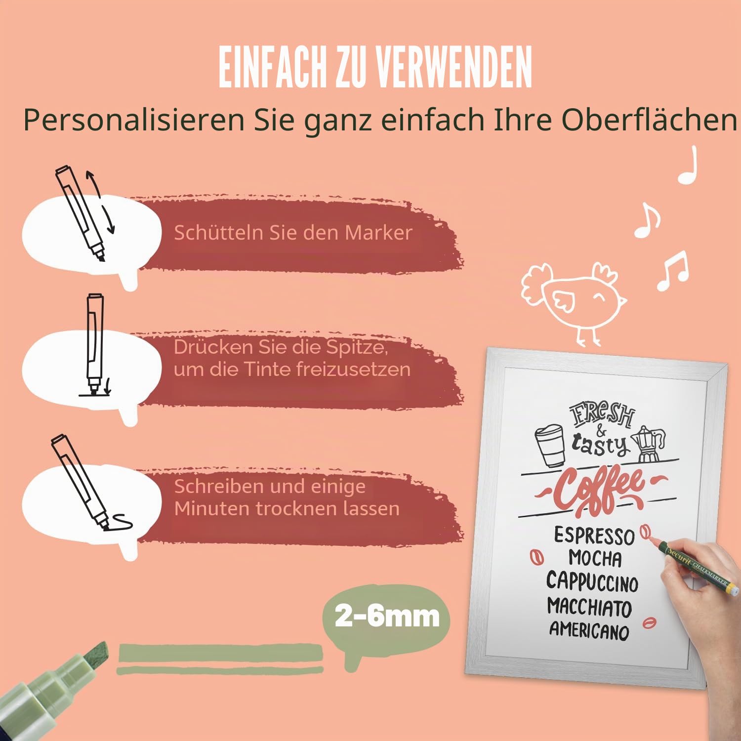 securit-original-sma510-v8-et-kreidemarker-erdfarben-8er-2-6-mm image 4
