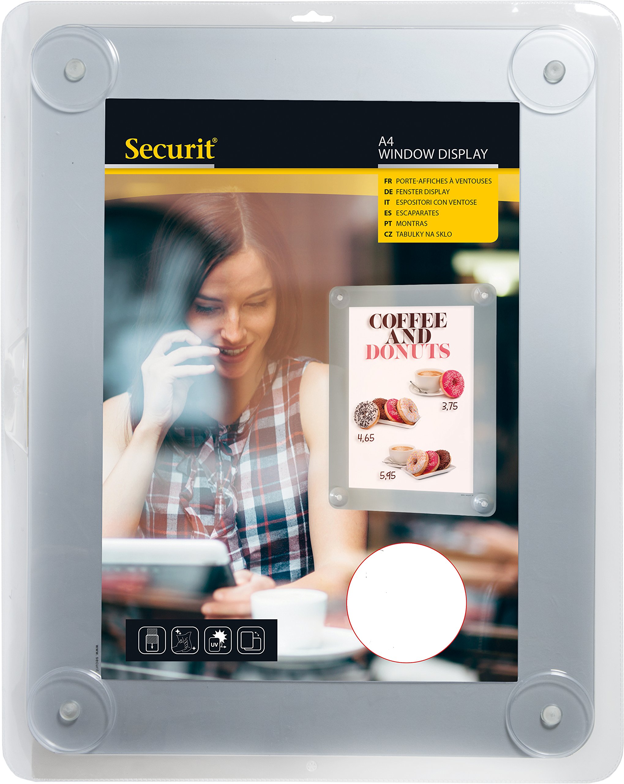 securit-crystal-fenster-schildhalter-a3-gelb-mit-saugn-pfen image 4