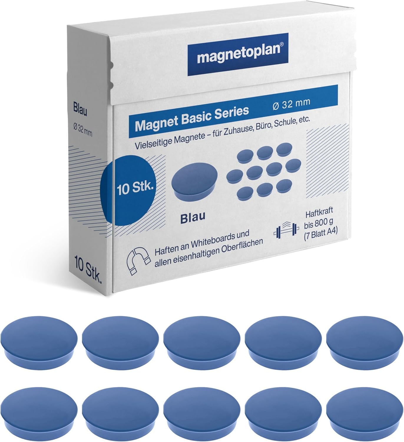 magnetoplan-discofix-magnete-schwarz-38mm-10-st-ck-1500g image 8