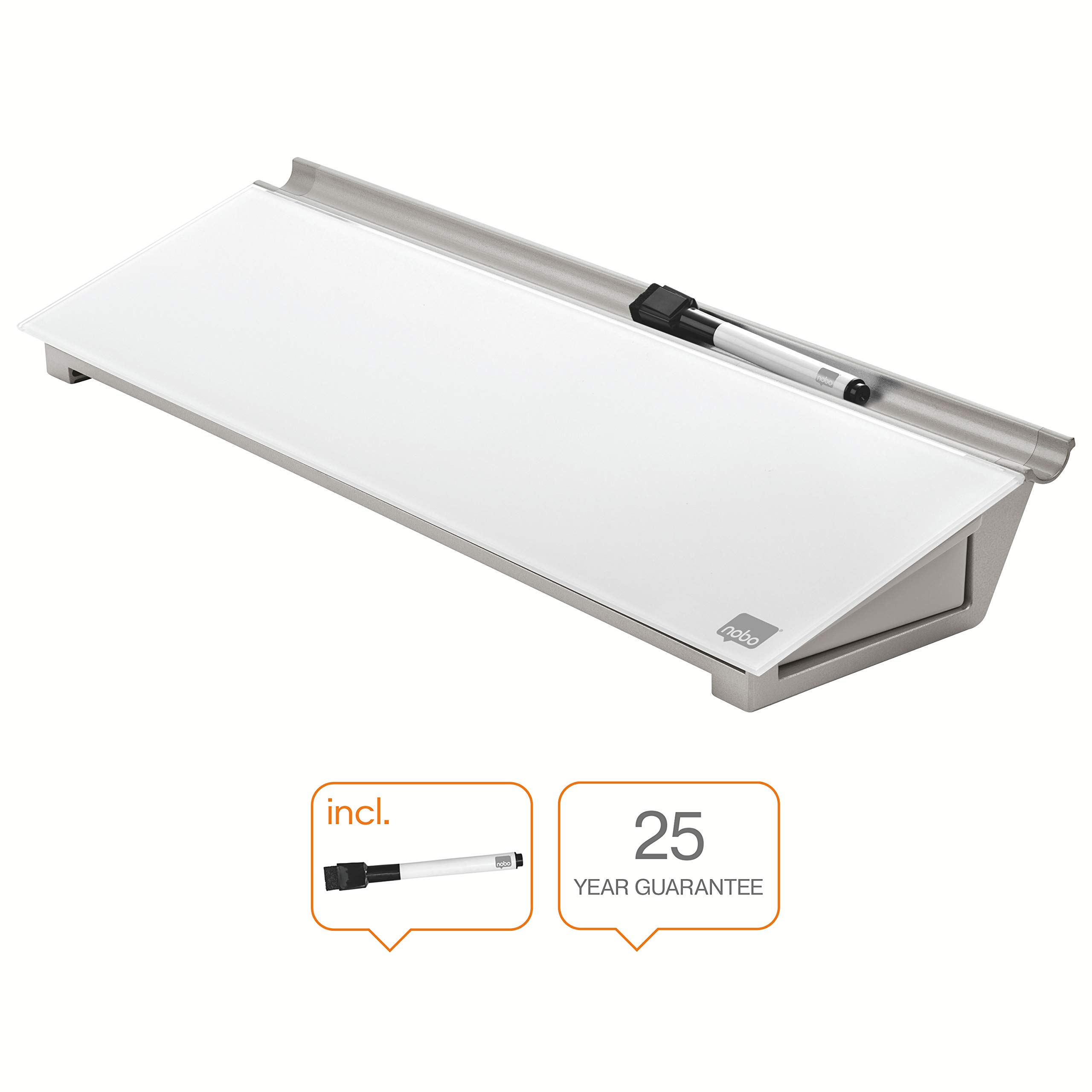 nobo-diamond-glass-glas-whiteboard-458x154-wei-schublade image 2