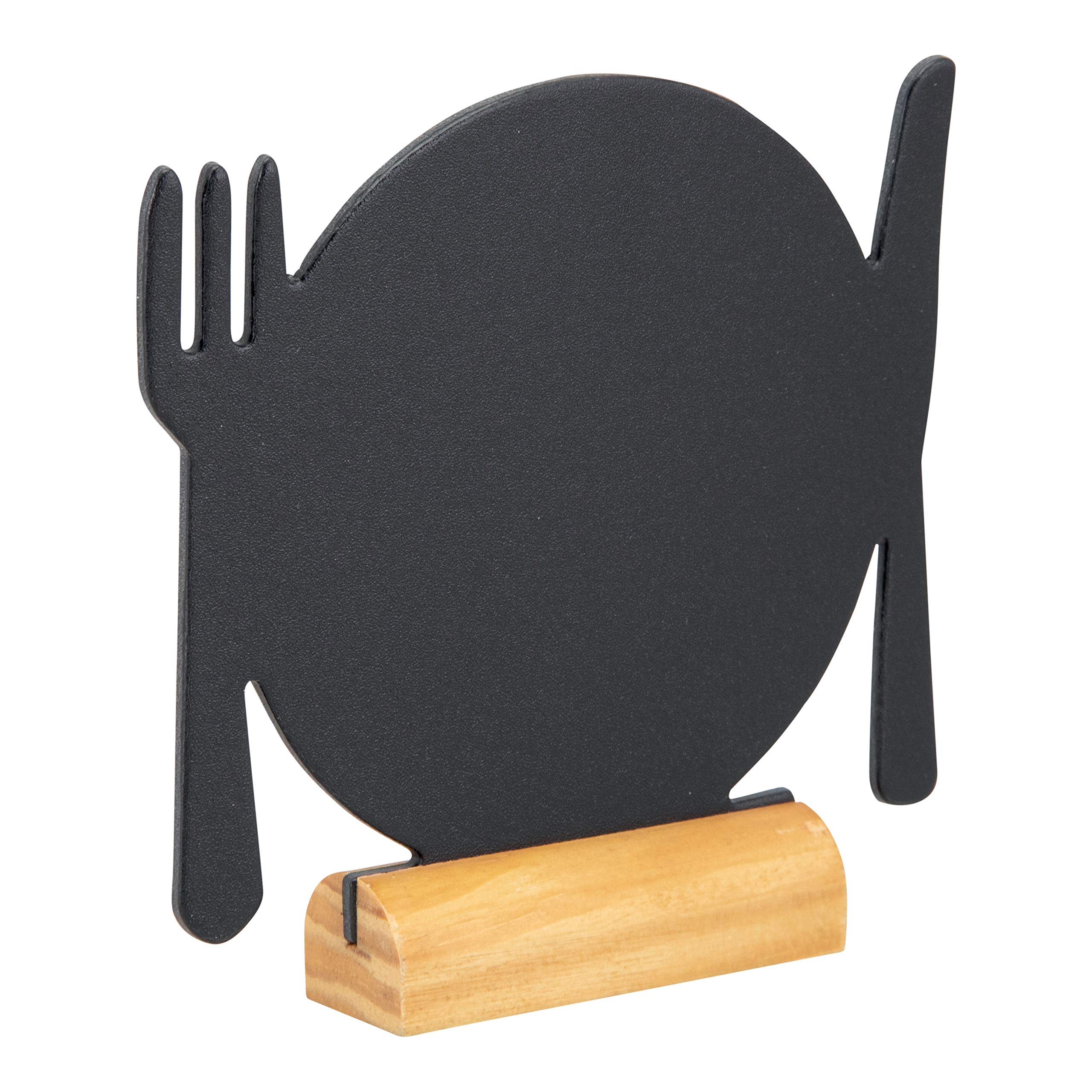 securit-elegant-kreidetafel-teller-10x12-5-cm-teak image 2