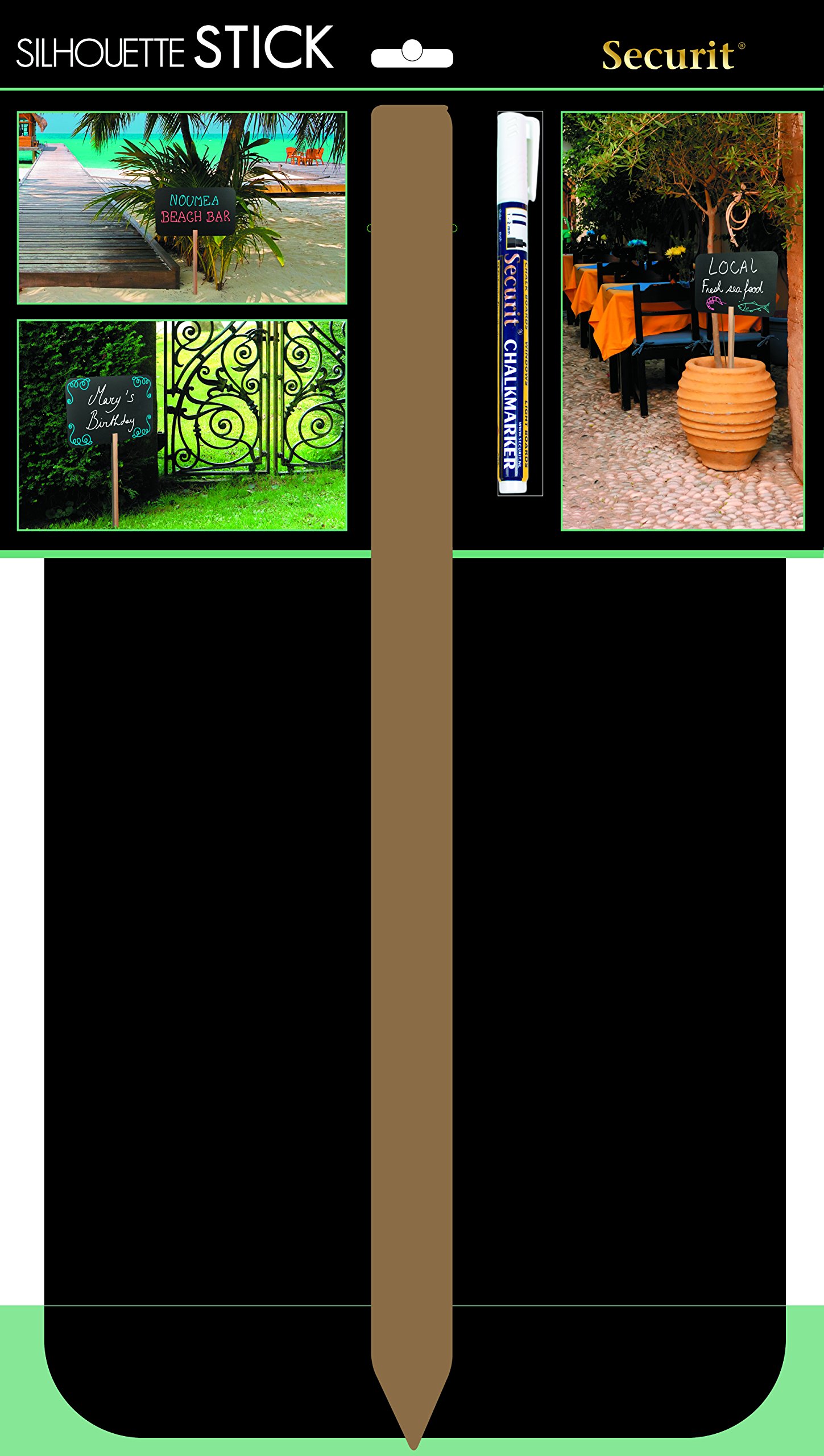 securit-silhouette-hinweisschild-rechteckig-holz-mit-stift image 6