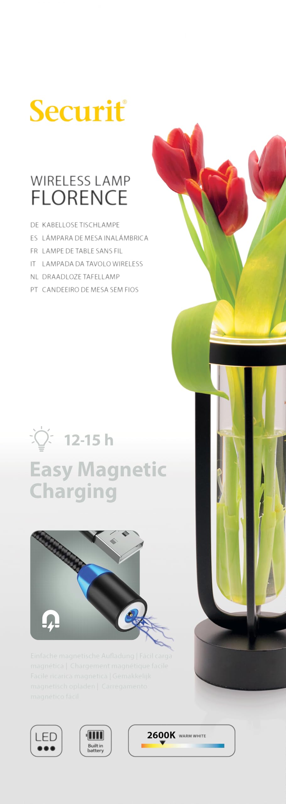 securit-nova-florence-led-leuchte-vase-dimmbar image 5