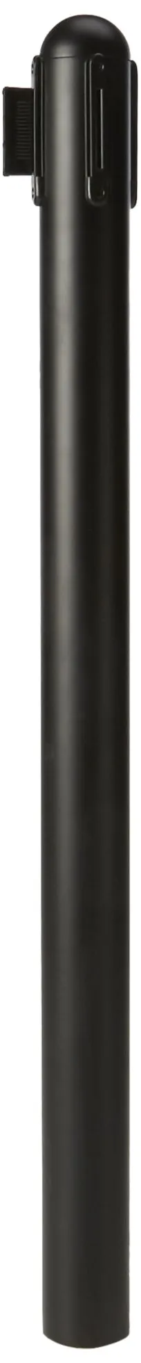 securit-retractable-absperrpfosten-mit-band-100cm-schwarz-edelstahl image 1