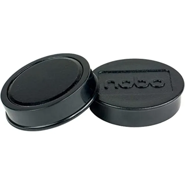 nobo-glide-1915305-whiteboard-magnete-38-mm-schwarz-10-stk image 1