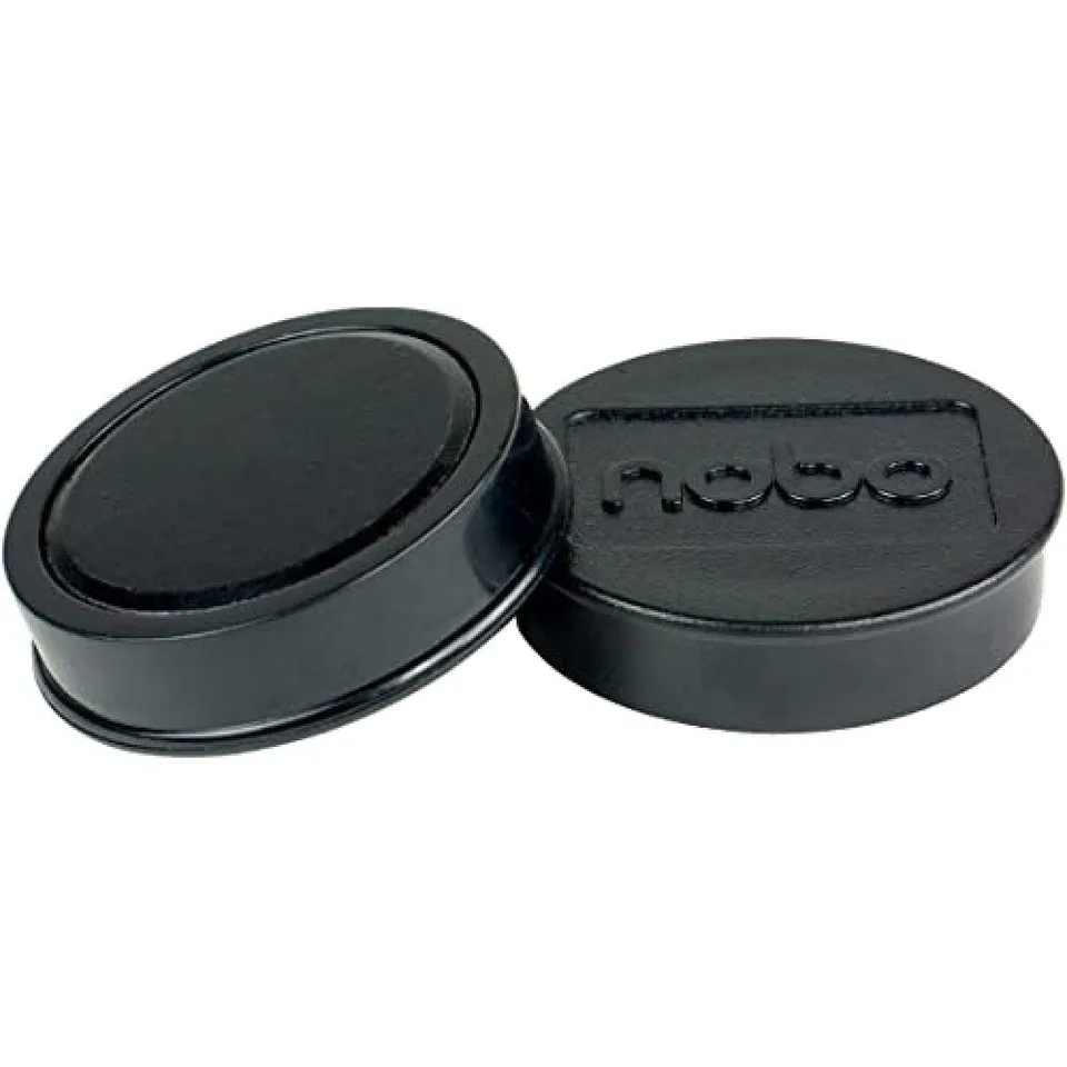 nobo-glide-1915305-whiteboard-magnete-38-mm-schwarz-10-stk image 1