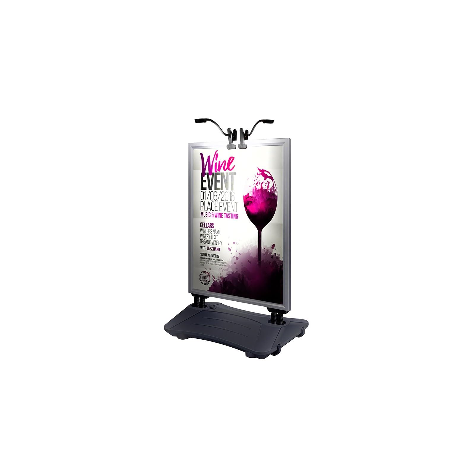 securit-waterproof-led-lampe-mit-clip-schwarz-145-lumen image 5