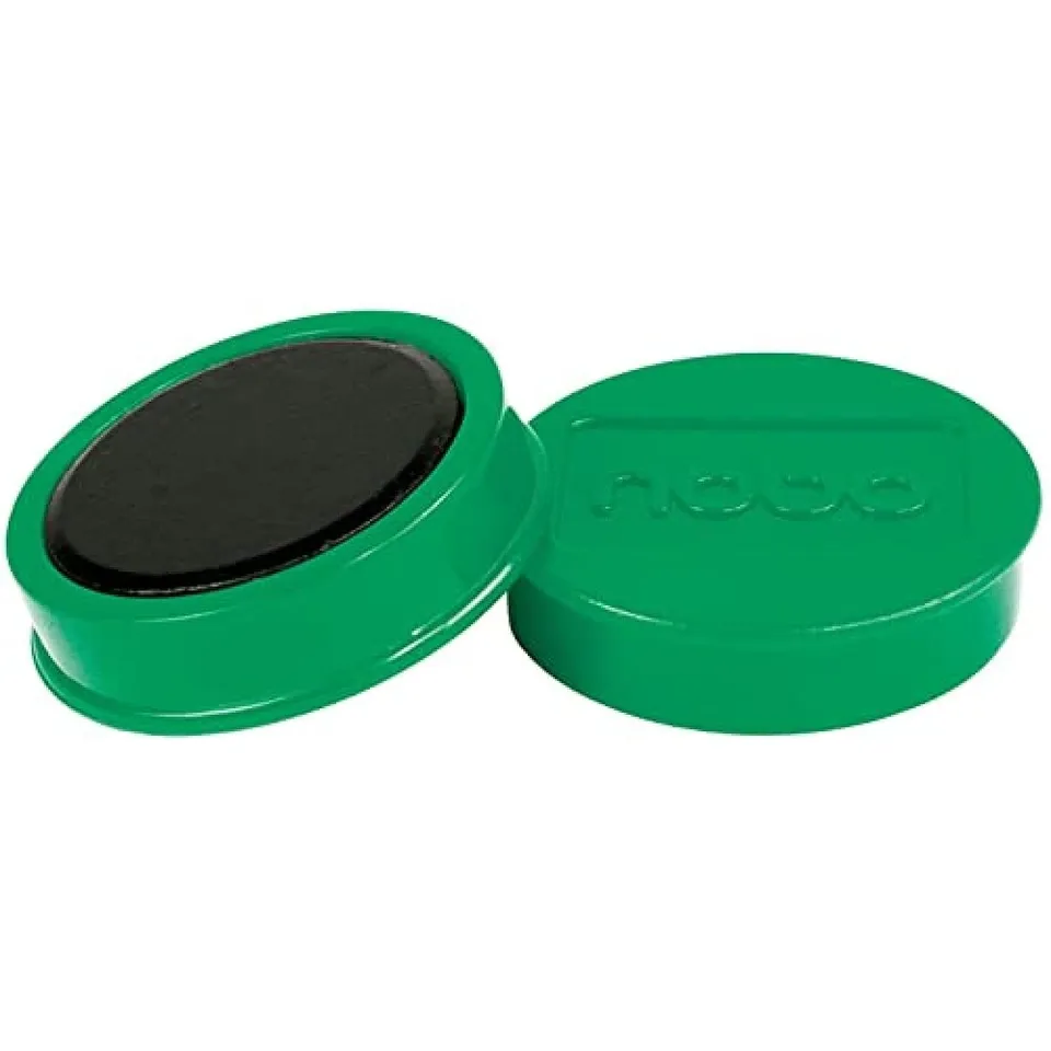 nobo-glide-magnete-38mm-gr-n-10-st-ck-extra-stark image 1