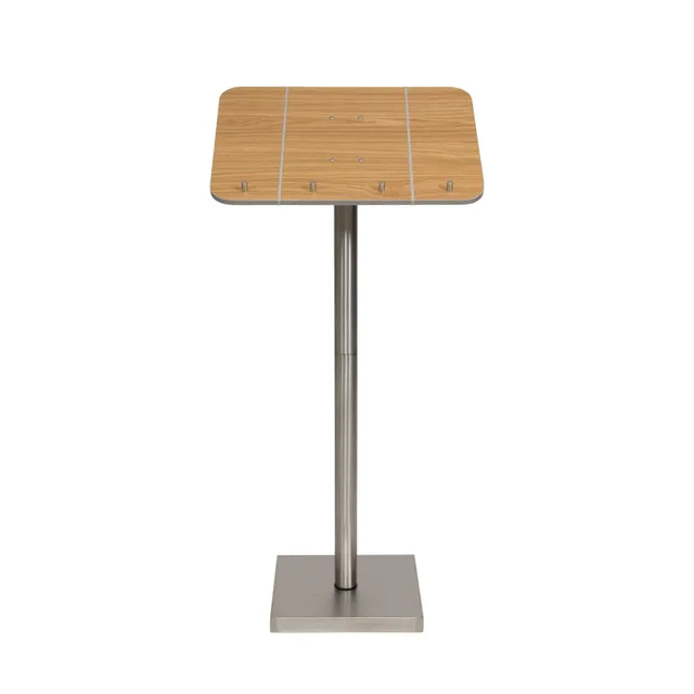 securit-universal-infodisplay-a4-edelstahl-mit-standpfosten image 1