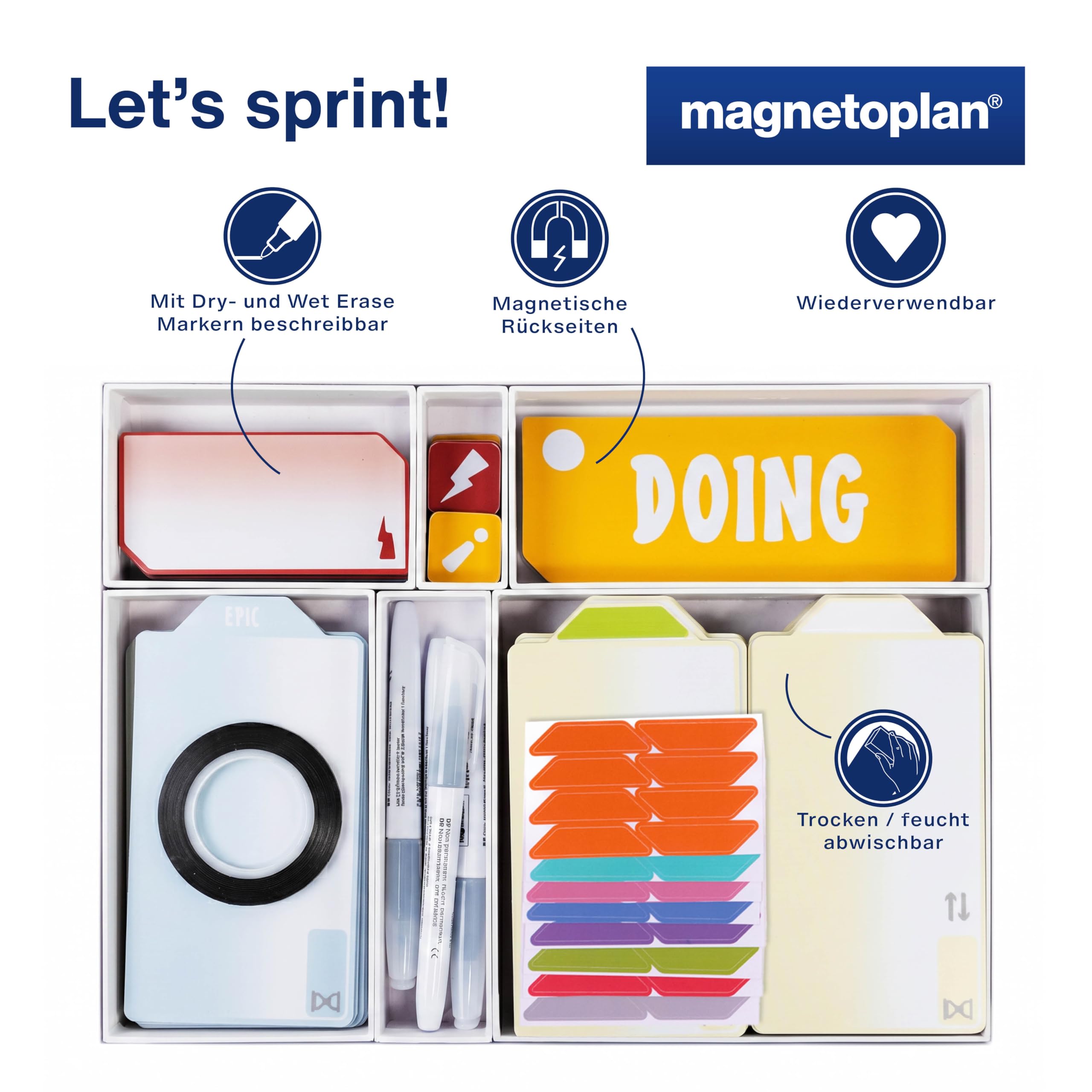 magnetoplan-scrumboard-sprintbox-scrum-set-255-teilig-magnetisch image 4